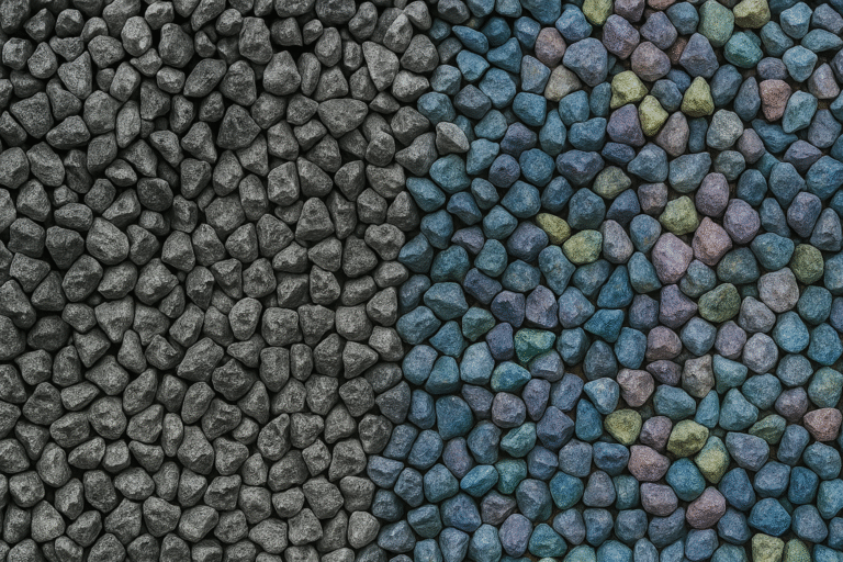 Monochrome Granules Arrangement